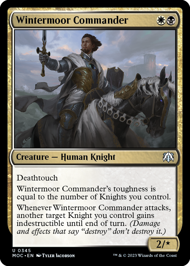 Wintermoor Commander [March of the Machine Commander] | Cracking-Singles