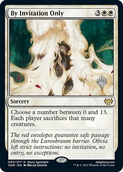 By Invitation Only (Promo Pack) [Innistrad: Crimson Vow Promos] | Cracking-Singles