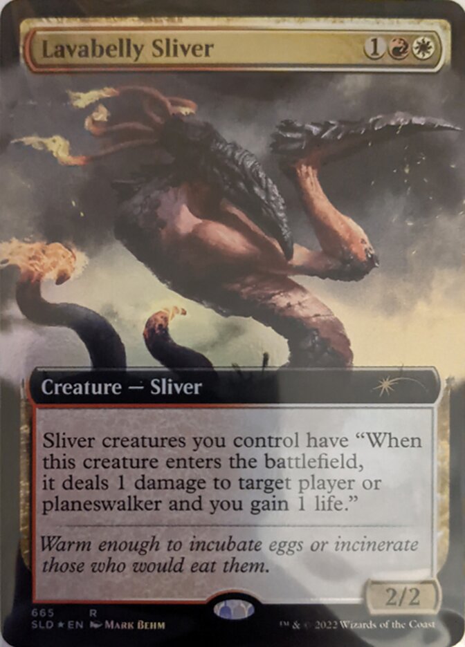 Lavabelly Sliver (Extended Art) [Secret Lair Drop Promos] | Cracking-Singles