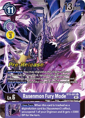 Rasenmon: Fury Mode [BT8-081] [New Awakening Pre-Release Cards] | Cracking-Singles