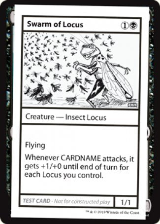 Swarm of Locus (2021 Edition) [Mystery Booster Playtest Cards] | Cracking-Singles