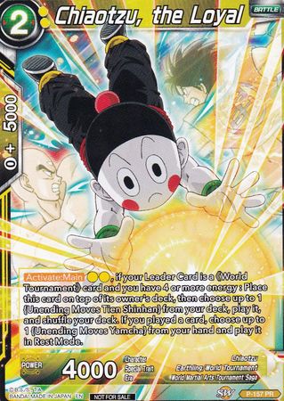 Chiaotzu, the Loyal (Power Booster: World Martial Arts Tournament) (P-157) [Promotion Cards] | Cracking-Singles