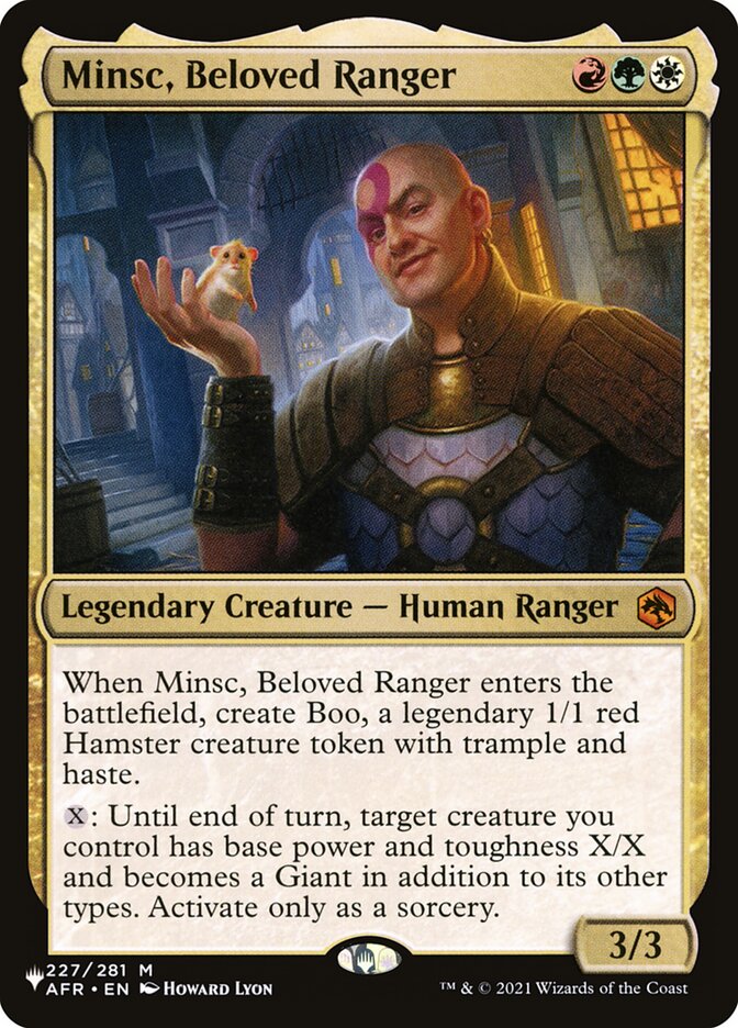 Minsc, Beloved Ranger [The List] | Cracking-Singles