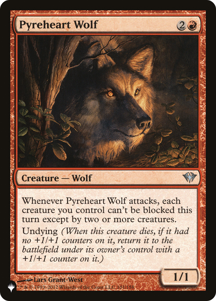 Pyreheart Wolf [The List] | Cracking-Singles