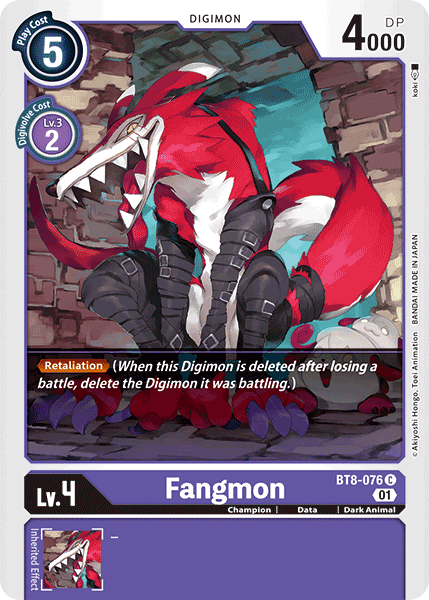 Fangmon [BT8-076] [New Awakening] | Cracking-Singles