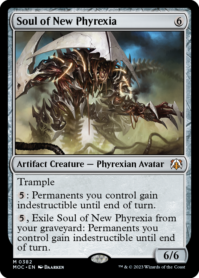 Soul of New Phyrexia [March of the Machine Commander] | Cracking-Singles