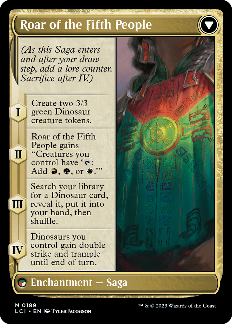 Huatli, Poet of Unity // Roar of the Fifth People [The Lost Caverns of Ixalan] | Cracking-Singles