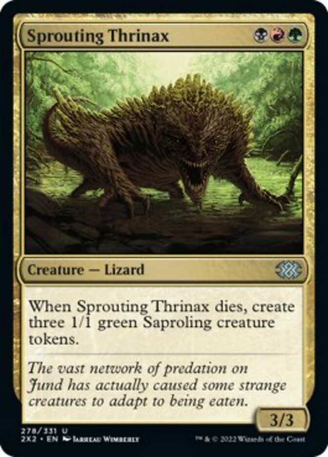 Sprouting Thrinax [Double Masters 2022] | Cracking-Singles