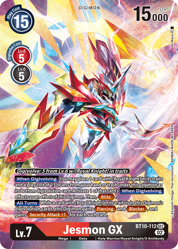 Jesmon GX [BT10-112] (Alternate Art) [Xros Encounter] | Cracking-Singles