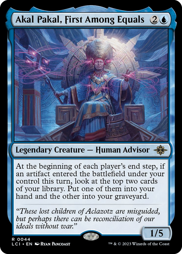 Akal Pakal, First Among Equals [The Lost Caverns of Ixalan] | Cracking-Singles