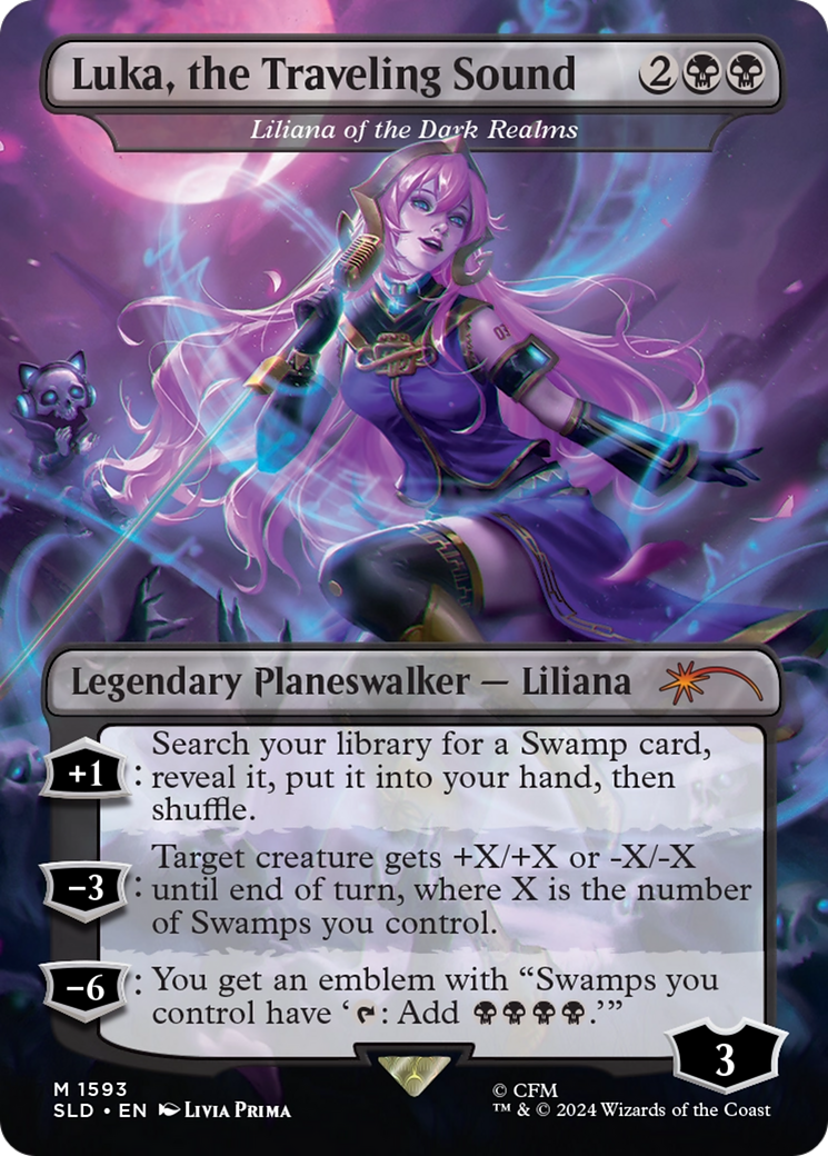 Luka, the Traveling Sound - Liliana of the Dark Realms [Secret Lair Drop Series] | Cracking-Singles