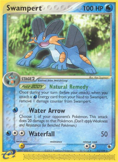 Swampert (23/109) [EX: Ruby & Sapphire] | Cracking-Singles