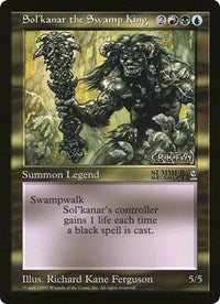 Sol'kanar the Swamp King (Oversized) [Oversize Cards] | Cracking-Singles