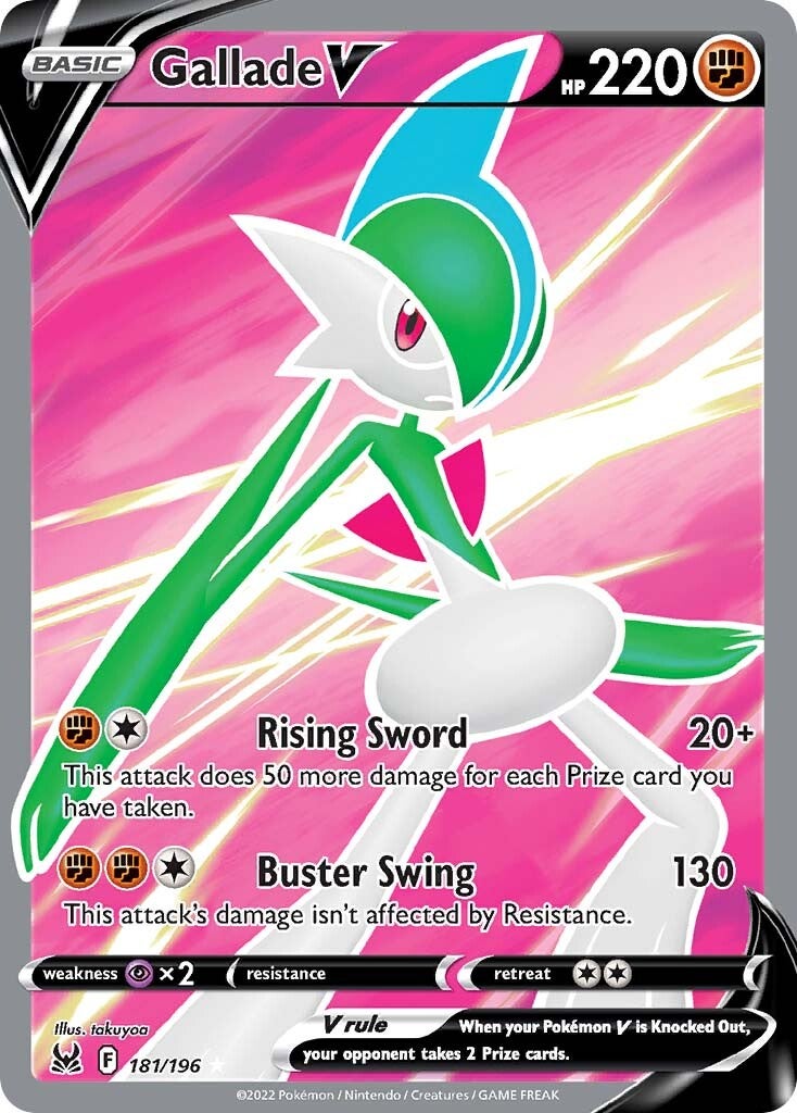 Gallade V (181/196) [Sword & Shield: Lost Origin] | Cracking-Singles