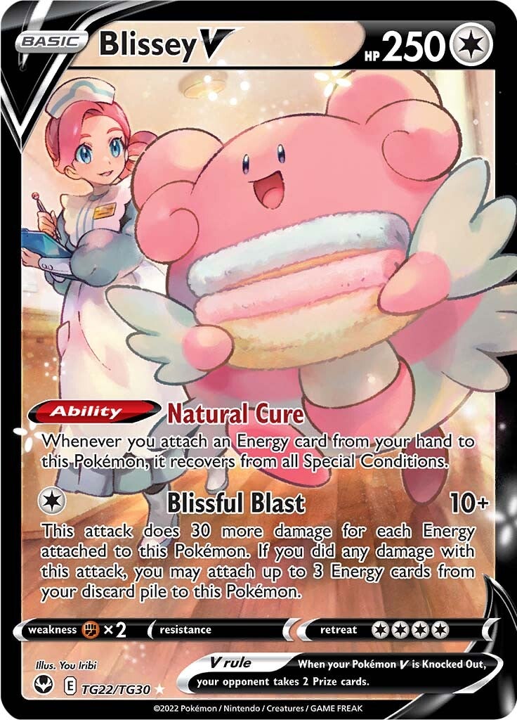 Blissey V (TG22/TG30) [Sword & Shield: Silver Tempest] | Cracking-Singles