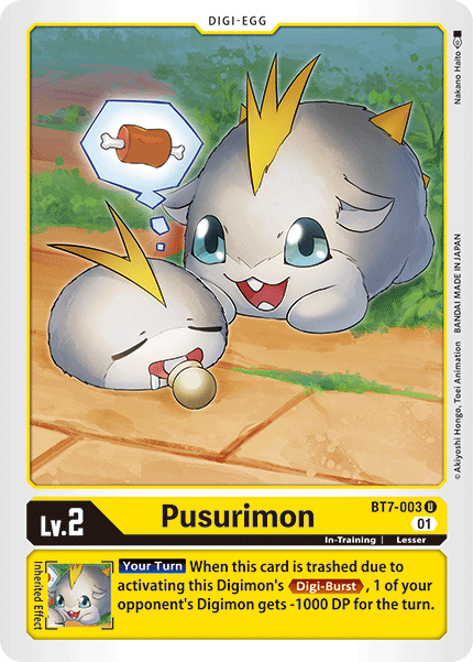 Pusurimon [BT7-003] [Next Adventure] | Cracking-Singles