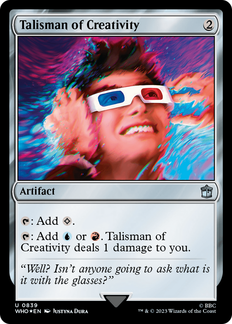 Talisman of Creativity (Surge Foil) [Doctor Who] | Cracking-Singles