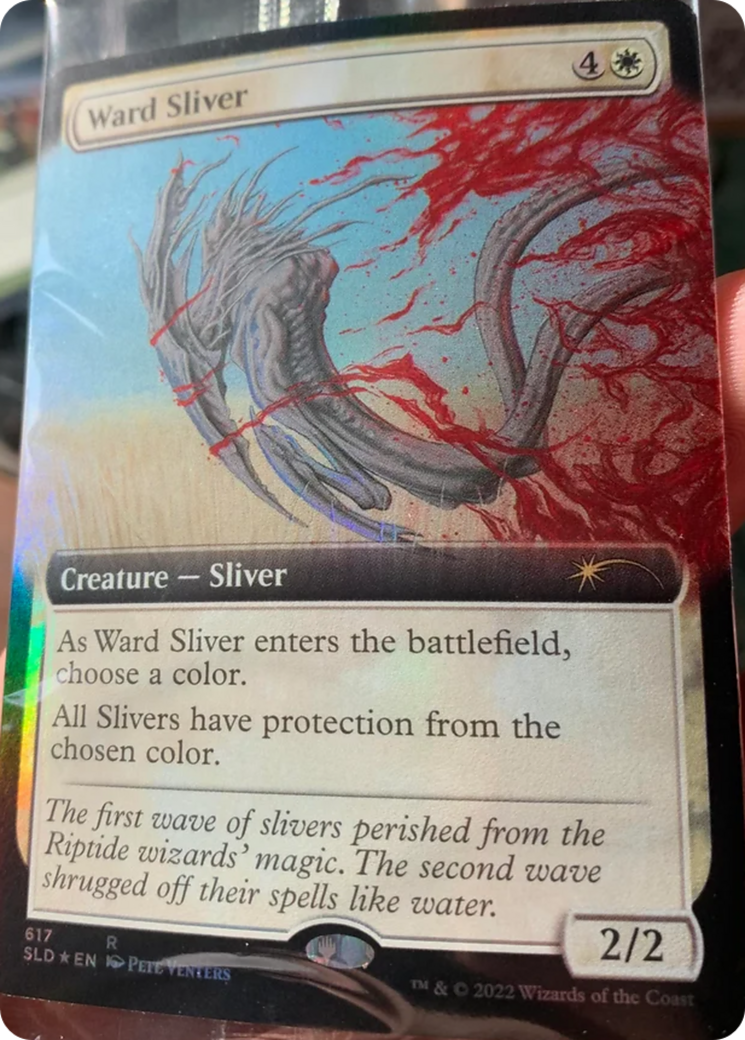 Ward Sliver (Extended Art) [Secret Lair Drop Promos] | Cracking-Singles