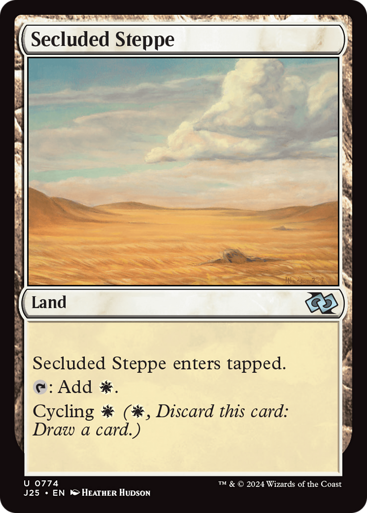 Secluded Steppe [Foundations Jumpstart] | Cracking-Singles