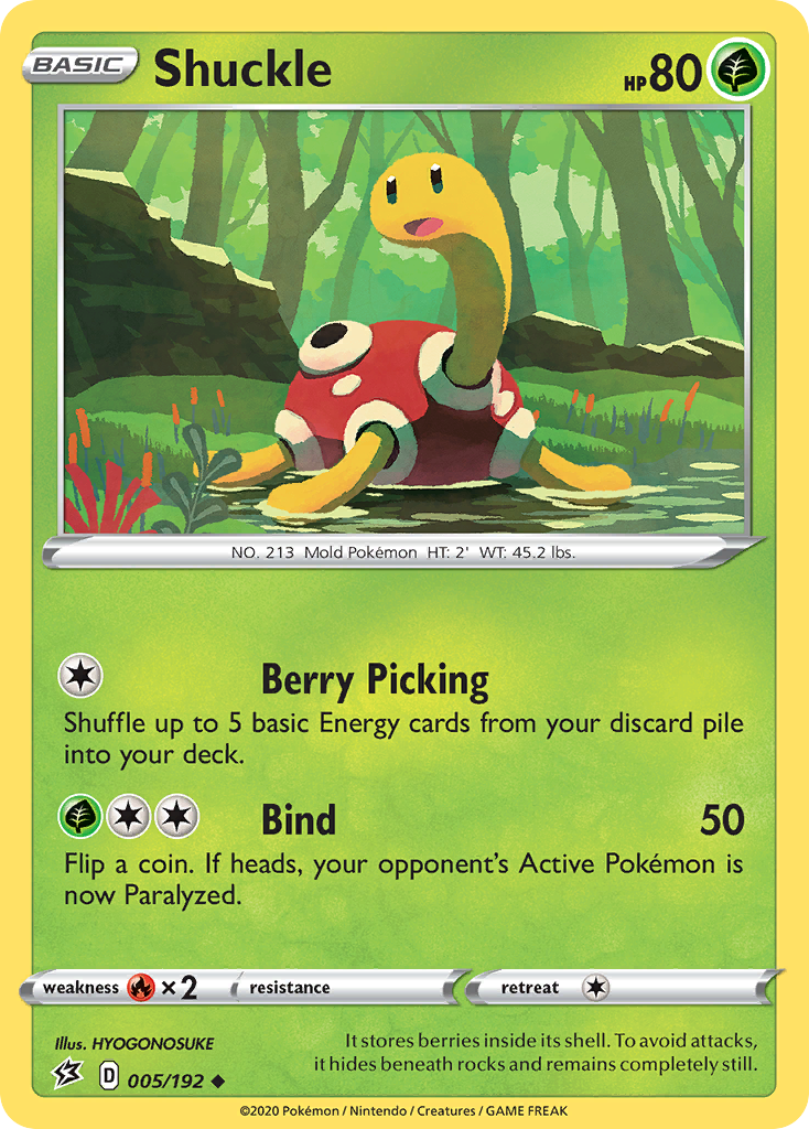 Shuckle (005/192) [Sword & Shield: Rebel Clash] | Cracking-Singles