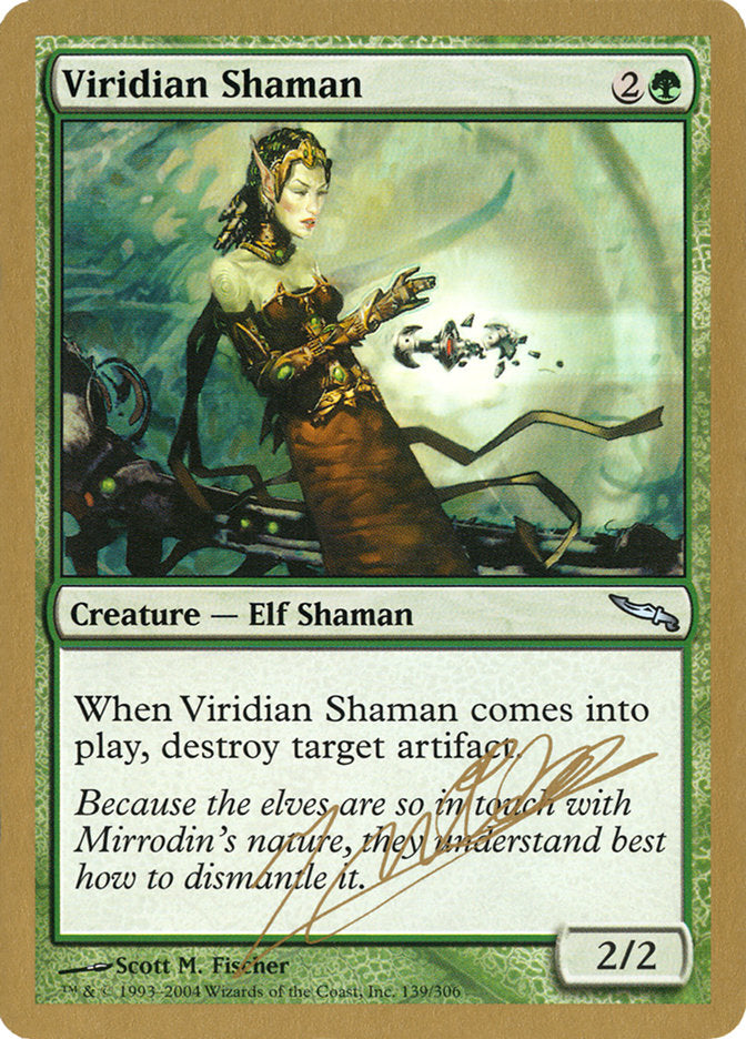 Viridian Shaman (Julien Nuijten) [World Championship Decks 2004] | Cracking-Singles