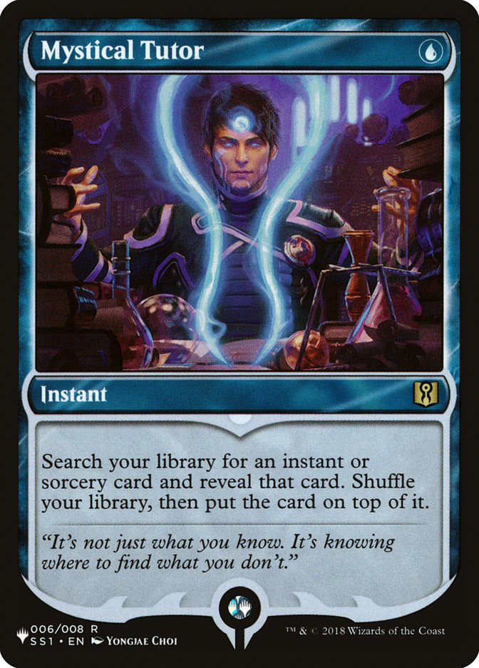 Mystical Tutor [The List] | Cracking-Singles