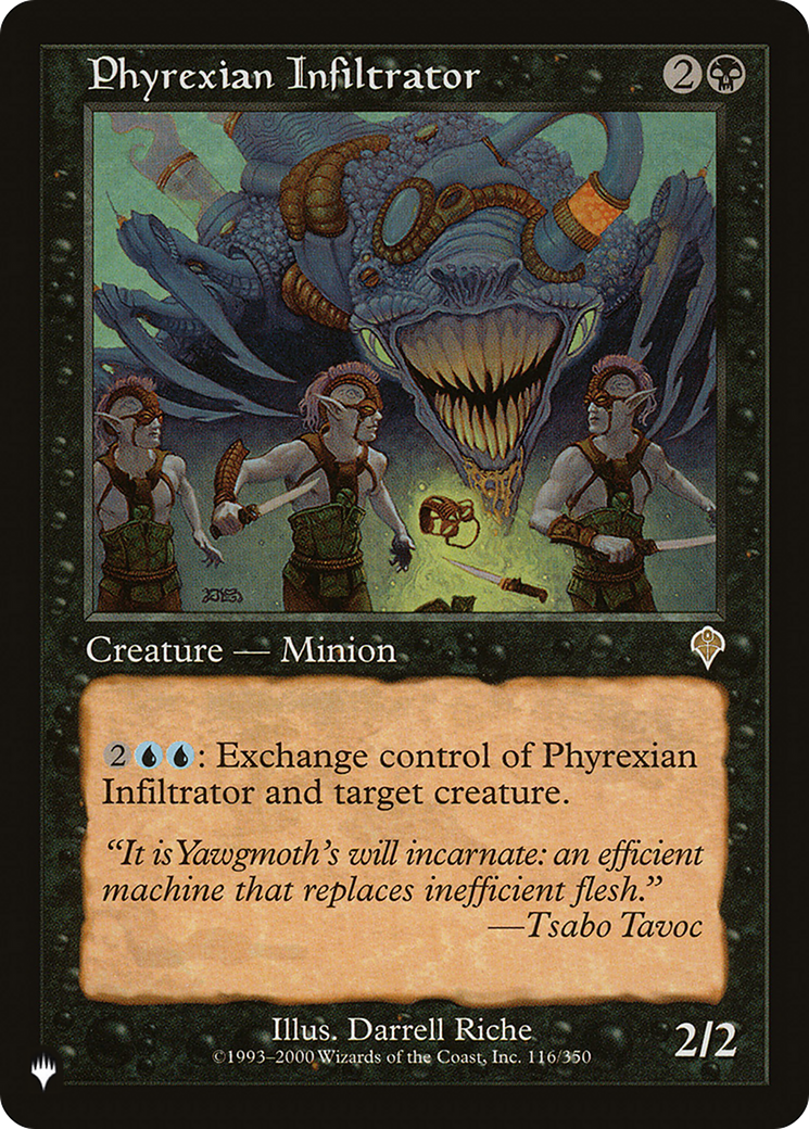 Phyrexian Infiltrator [The List] | Cracking-Singles