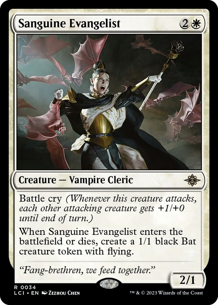 Sanguine Evangelist [The Lost Caverns of Ixalan] | Cracking-Singles