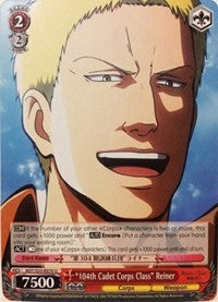 "104th Cadet Corps Class" Reiner (AOT/S35-E070 U) [Attack on Titan] | Cracking-Singles