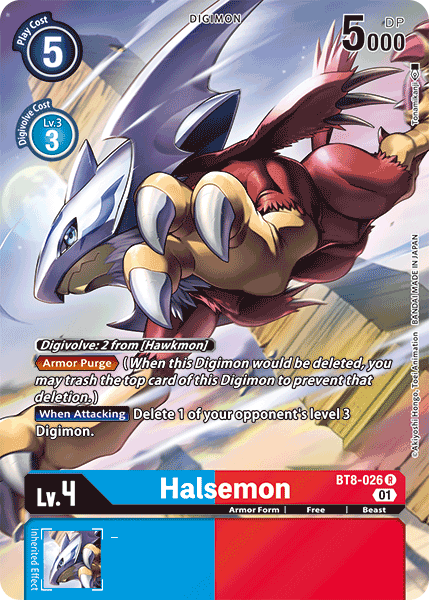 Halsemon [BT8-026] (Alternate Art) [New Awakening] | Cracking-Singles