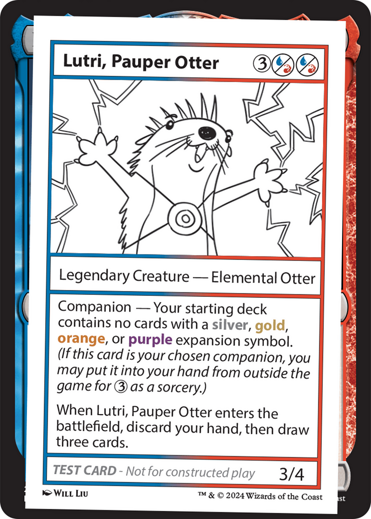 Lutri, Pauper Otter [Mystery Booster 2 Playtest Cards] | Cracking-Singles