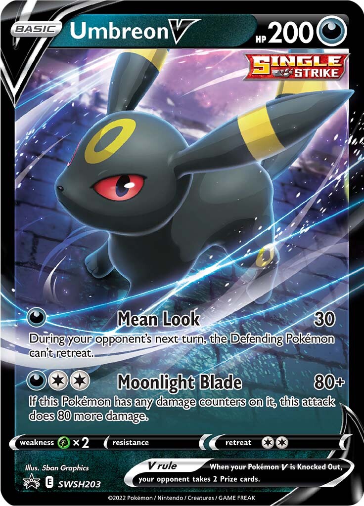 Umbreon V (SWSH203) [Sword & Shield: Black Star Promos] | Cracking-Singles