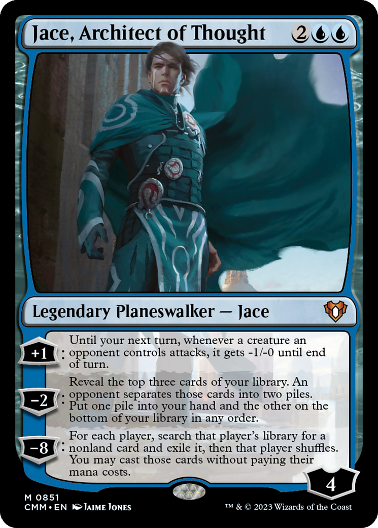 Jace, Architect of Thought [Commander Masters] | Cracking-Singles