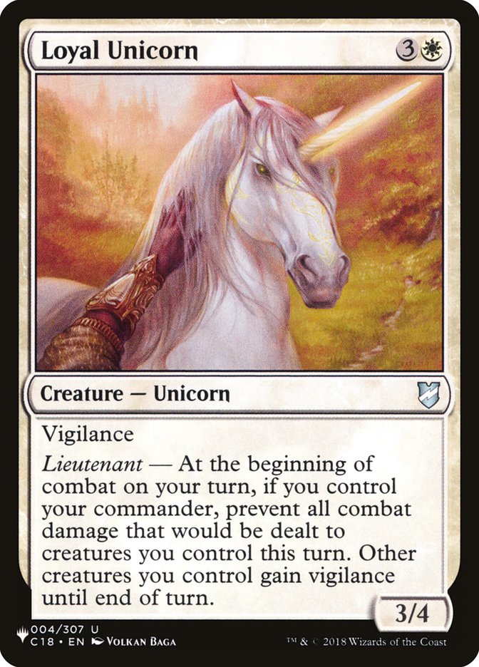 Loyal Unicorn [The List] | Cracking-Singles