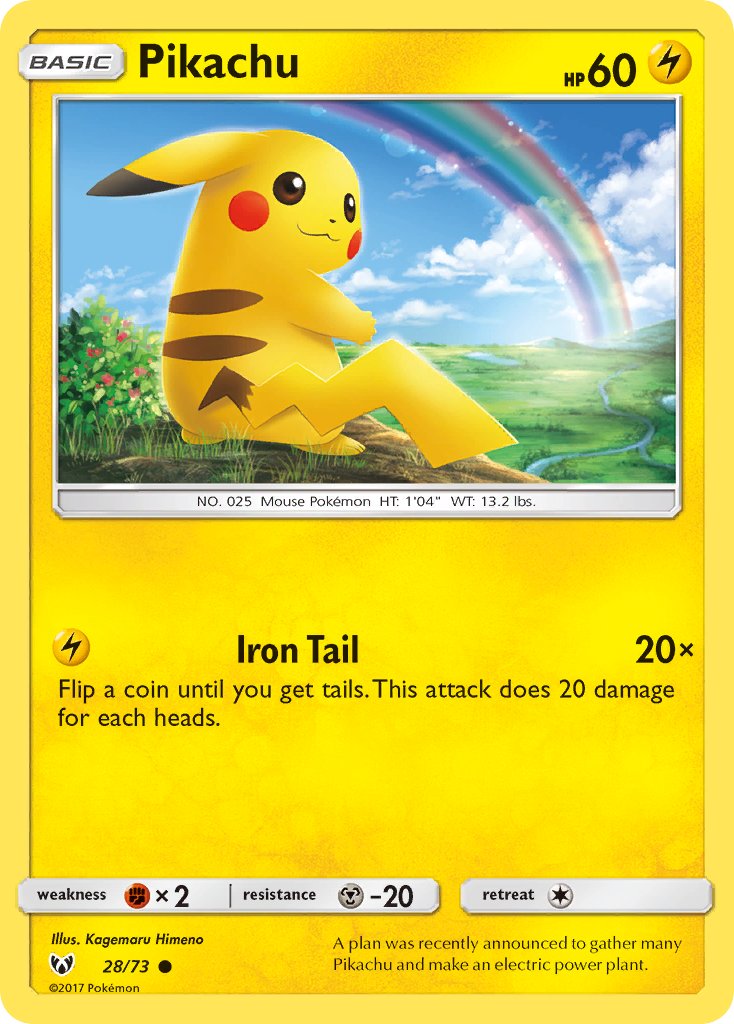 Pikachu (28/73) (Water Web Holo) [Miscellaneous Cards] | Cracking-Singles