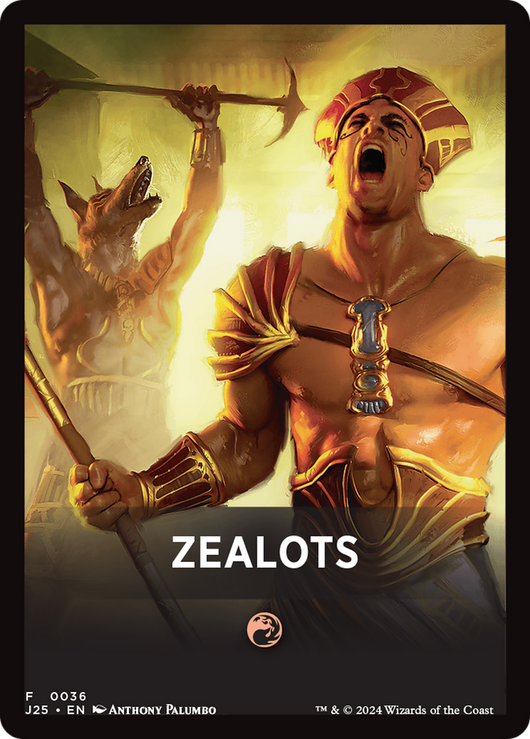 Zealots Theme Card [Foundations Jumpstart Front Cards] | Cracking-Singles