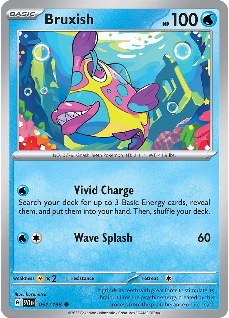 Bruxish (051/198) [Scarlet & Violet: Base Set] | Cracking-Singles