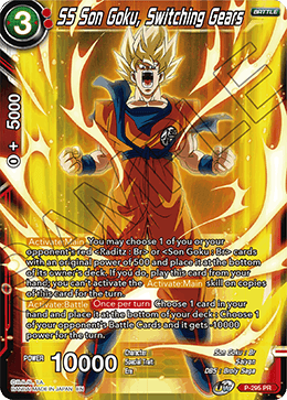 SS Son Goku, Switching Gears (P-295) [Tournament Promotion Cards] | Cracking-Singles