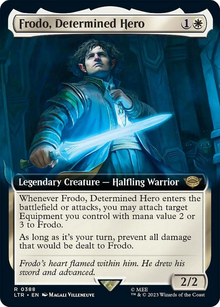 Frodo, Determined Hero (Extended Art) [The Lord of the Rings: Tales of Middle-Earth] | Cracking-Singles