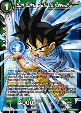 Son Goku, Path to Revival (Unison Warrior Series Boost Tournament Pack Vol. 7) (P-371) [Tournament Promotion Cards] | Cracking-Singles