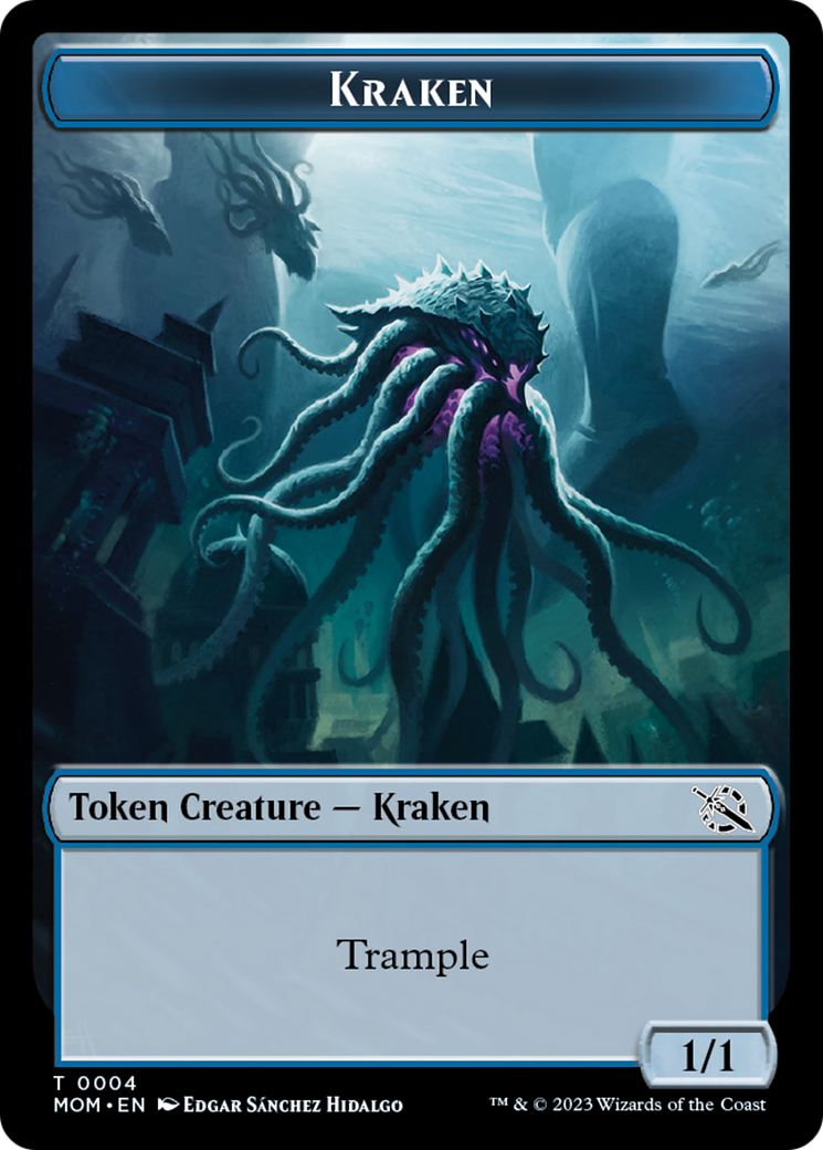 Kraken Token [March of the Machine Tokens] | Cracking-Singles