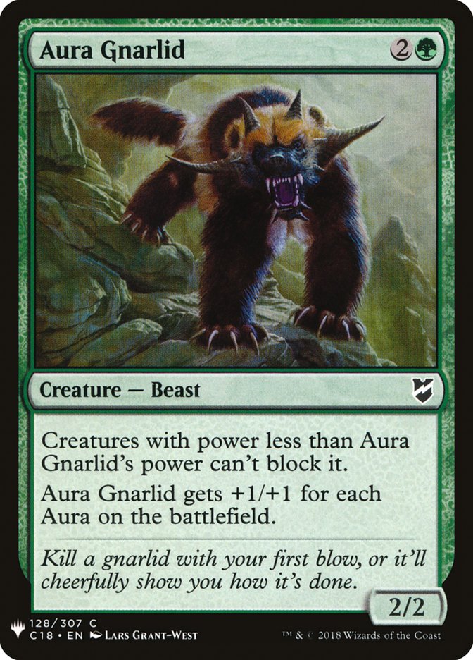 Aura Gnarlid [Mystery Booster] | Cracking-Singles