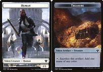 Human // Treasure Token [Commander 2020] | Cracking-Singles