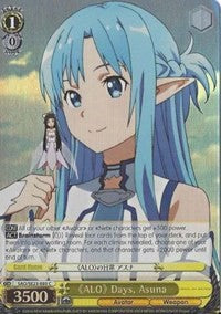 "ALO" Days, Asuna (SAO/SE23-E03 C) (Parallel Foil) [Sword Art Online II] | Cracking-Singles