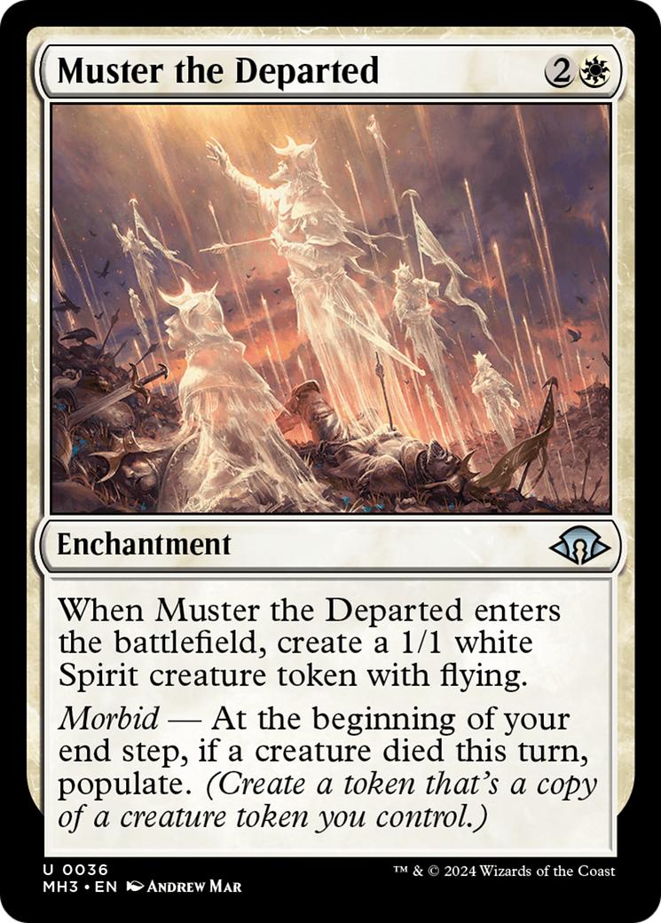 Muster the Departed [Modern Horizons 3] | Cracking-Singles