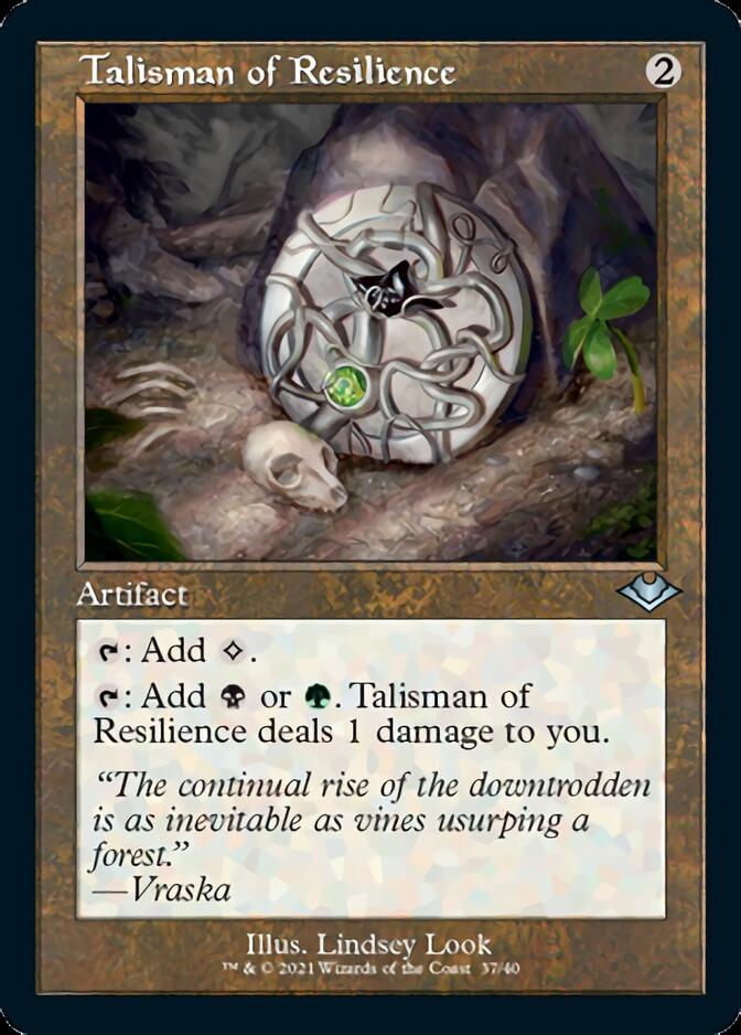 Talisman of Resilience (Retro) [Modern Horizons] | Cracking-Singles