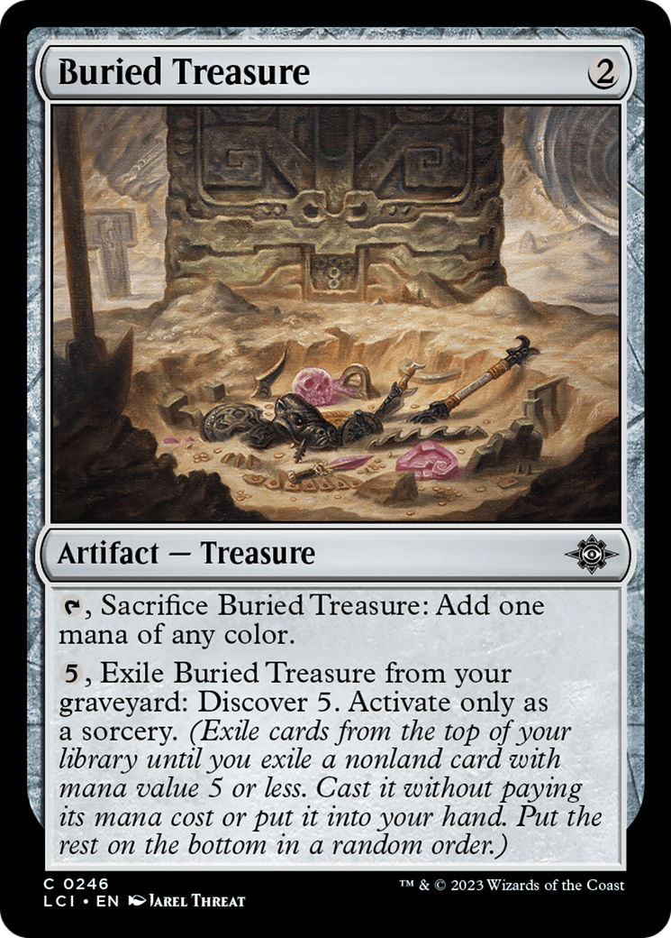 Buried Treasure [The Lost Caverns of Ixalan] | Cracking-Singles