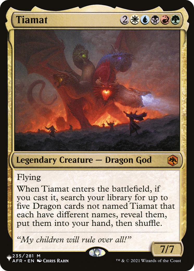 Tiamat [The List] | Cracking-Singles