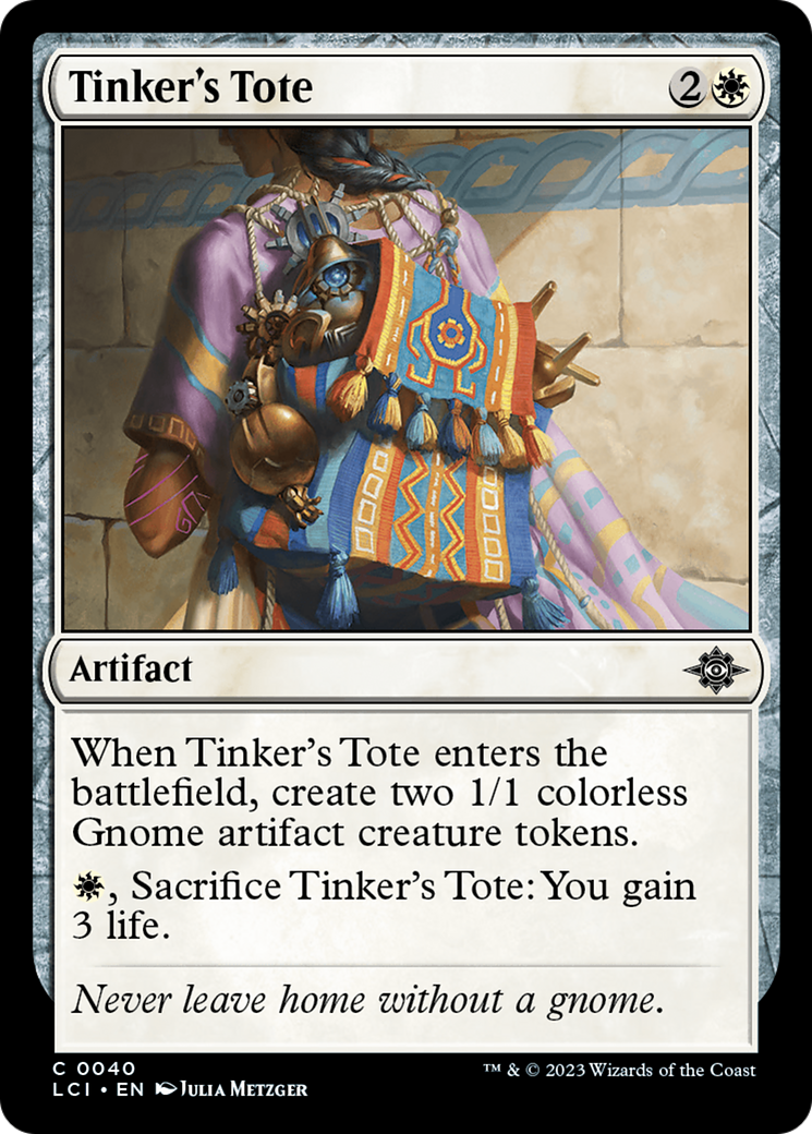 Tinker's Tote [The Lost Caverns of Ixalan] | Cracking-Singles