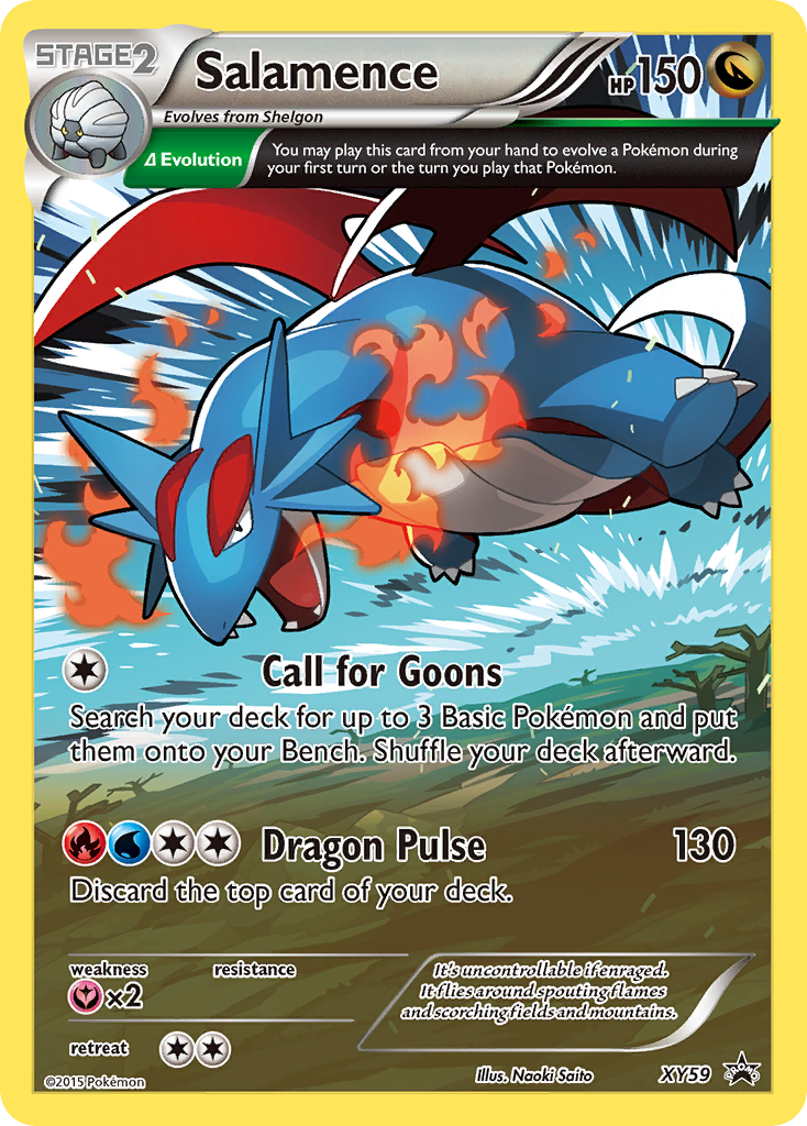 Salamence (XY59) [XY: Black Star Promos] | Cracking-Singles